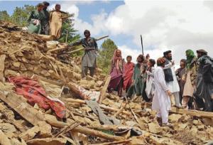 ۷ کشته و ۱۵۰ زخمی در پی وقوع زلزله شدید در شمال افغانستان