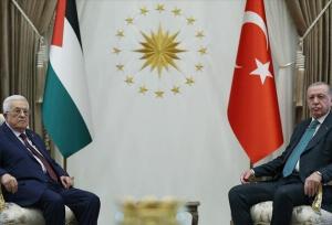 دیدار رجب طیب اردوغان با محمود عباس در آنکارا