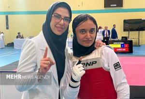 زهرا رحیمی در پاراتکواندو فینالیست شد