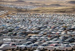 وضعیت پارکینگ‌ها در پایانه مرزی خسروی