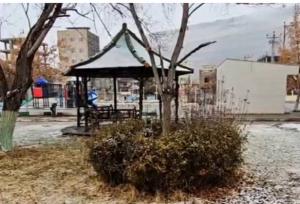 بارش برف در روزهای پایانی پاییز در ماکو و بازرگان