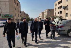 دلجویی هیأت اعزامی شهردار تهران از خانواده‌های پاکبانان جان‌باخته