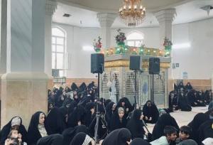 برگزاری مراسم قرائت دعای عرفه در بقعه سید حسین رضوی خیرآباد