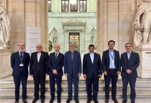 گفت‌وگوی سیدعباس صالحی با رییس کتابخانه ملی اسپانیا