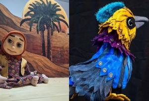 اجرای نمایش «زریر» برای زائران کودک اربعین در مسیر نجف تا کربلا