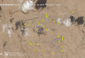 تصاویر ماهواره‌ای پایگاه «نواتیم» بعد از عملیات «وعده صادق ۲»
