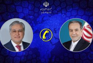 تاکید وزرای خارجه ایران و پاکستان بر توسعه دیپلماسی فعال بین دو کشور