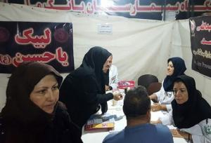 حضور ۲۵ پزشک و پرستار از استان سیستان و بلوچستان در راهپیمایی اربعین