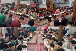 ۴۰۰ معتکف در مراسم اعتکاف خوانسار مشارکت کردند