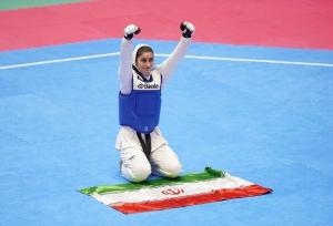 تکواندو با قهرمانی فاطمه زهرا زلیکانی دوباره طلایی شد