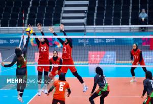 دختران والیبال به مرحله رده‌بندی صعود کردند
