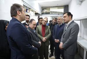 حضور معاون رئیس جمهوری در شهرک دارویی برکت