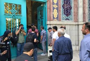 حضور مردم در انتخابات حسینیه ارشاد