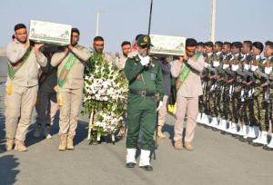 یک شهید گمنام در دهستان دهدار رودان آرام گرفت