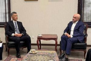 دیدار رئیس انجمن بیس‌بال و سافت‌بال ایران با سفیر ژاپن