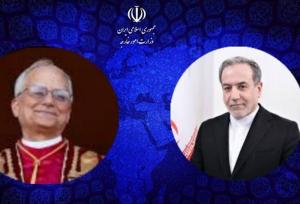 پیام تبریک عراقچی به پاپ جدید واتیکان