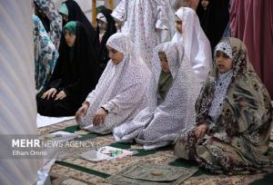 رامیان میزبان خیزش معنوی؛ اعتکاف با حضور پرشور بانوان برگزار شد