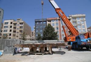 آغاز ورود قطعات دومین دستگاه حفار مکانیزه به خط ۱۰ مترو تهران