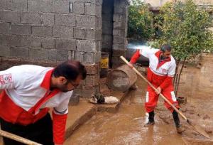 امدادرسانی به بیش از ۲۹۷۰ خوزستانی متأثر از سیلاب / رهاسازی ۱۵۳ خودروی گرفتار در برف و سیل