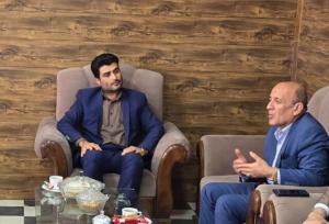 دیدار مدیرعامل شرکت آب منطقه‌ای با رئیس جهاددانشگاهی کهگیلویه و بویراحمد