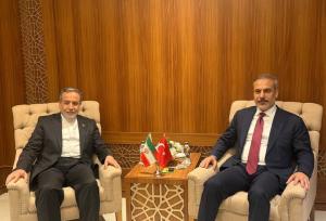 دیدار عراقچی و «فیدان» در حاشیه نشست فوق العاده جده