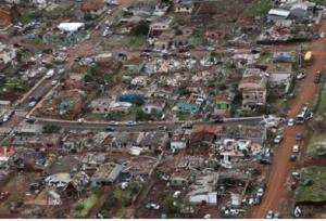 گردباد عظیم در برزیل؛ ۶ نفر کشته و ۶۰۰ تن زخمی شدند+ فیلم