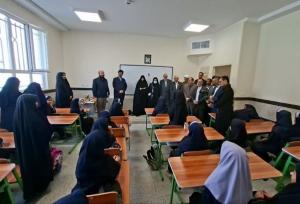 پنج کلاس جدید در مدرسه خیّری شهدای جنت‌آباد قم به بهره‌برداری رسید