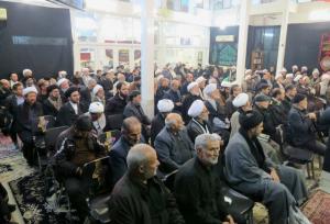 مراسم عزاداری فاطمیه در حسینیه آیت‌الله فاضل لنکرانی قم برگزار شد