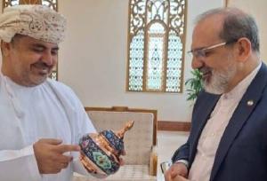 دیدار سفیر ایران باوزیر حمل و نقل، ارتباطات و فناوری اطلاعات عمان