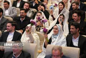 ۱۸۵ زوج دانشجو در اردبیل راهی خانه بخت شدند