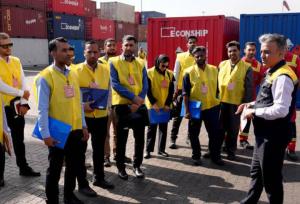 دوره آموزش تخصصی کالای خطرناک در بندر شهید رجایی برگزار شد