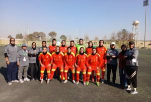 برد خانگی دختران فولادی در لیگ یک فوتبال کشور