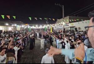 یزله‌های حماسی کوت عبدالله در جشن غدیر خم