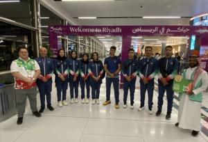 تیم ملی دوگانه و کادر پزشکی  وارد دهکده بازی ها شدند