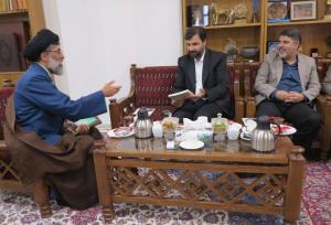 رؤسای مراکز اسناد ملی و سازمان کتابخانه‌های آستان قدس رضوی دیدار کردند