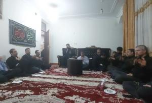 مجلس خانگی اربعین در آب‌پخش