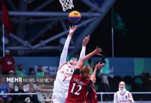 صعود تیم ملی بسکتبال بانوان با صدرنشینی