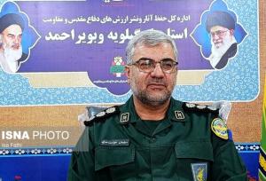 پیکر ۶ شهید گمنام دوران دفاع مقدس در یاسوج تشییع می‌شود