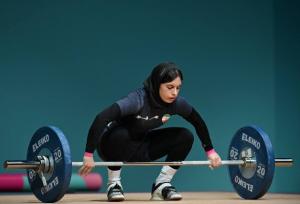 دختر وزنه‌بردار ایران به مدال بازی‌های کشورهای اسلامی نرسید