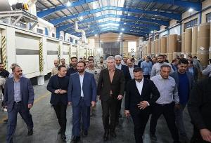 بازدید دادستان تهران از سه واحد تولیدی در شهرک صنعتی عباس آباد