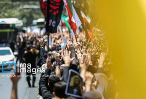 تصاویری از خیابان‌های تهران در روز تاسوعا