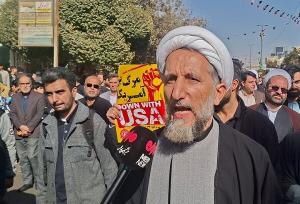 مظفری: نفرت مردم ایران از آمریکا به بیشترین حد خود رسیده است