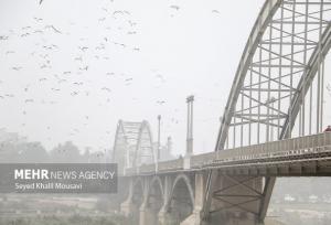 افزایش رطوبت و مه در خوزستان