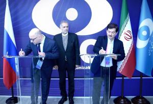 امضای موافقتنامه همکاری شرکت‌های ایرانی و روسی برای احداث ۴ نیروگاه اتمی
