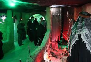 بازدید حجت الاسلام اصل نژادی از نمایشگاه های فاطمی آذرشهر