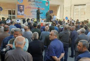 گرگان در سوگ سردار شهید؛ پیکر محمد هاشم سلطانی با اشک و اندوه بدرقه شد