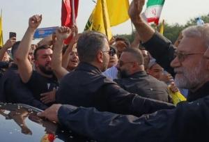 استقبال پرشور لبنانی‌ها از ورود «لاریجانی» به بیروت+ فیلم
