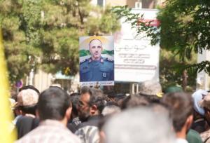 پیکر سردار شهید نارنجی در ارومیه تشییع شد