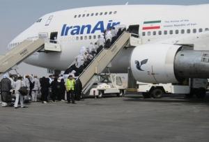 حضور زائران حج ۴ ساعت قبل از پرواز در فرودگاه
