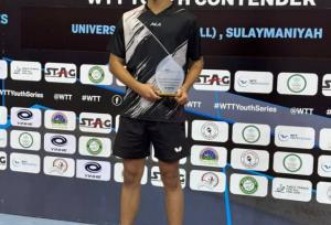 پینگ‌پنگ‌باز قمی قهرمان رقابت‌های کانتندر سلیمانیه شد